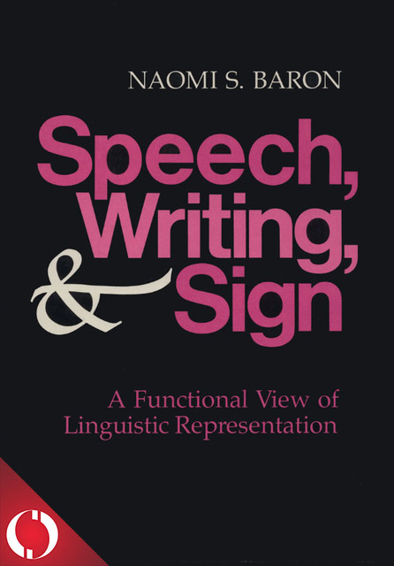 speech and writing linguistics