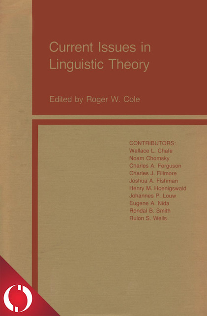 Current Issues In Linguistic Theory On Digital Publishing At Indiana University Press