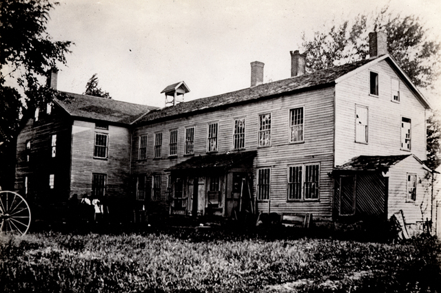 Vintage photograph of East Family House