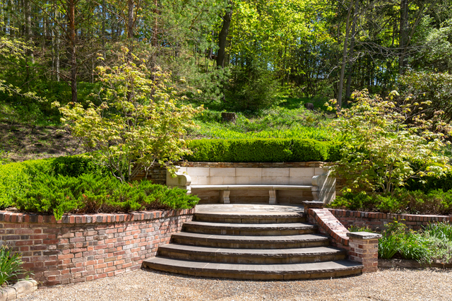 Contemporary photograph of Daisy Hill Gatehouse and garden